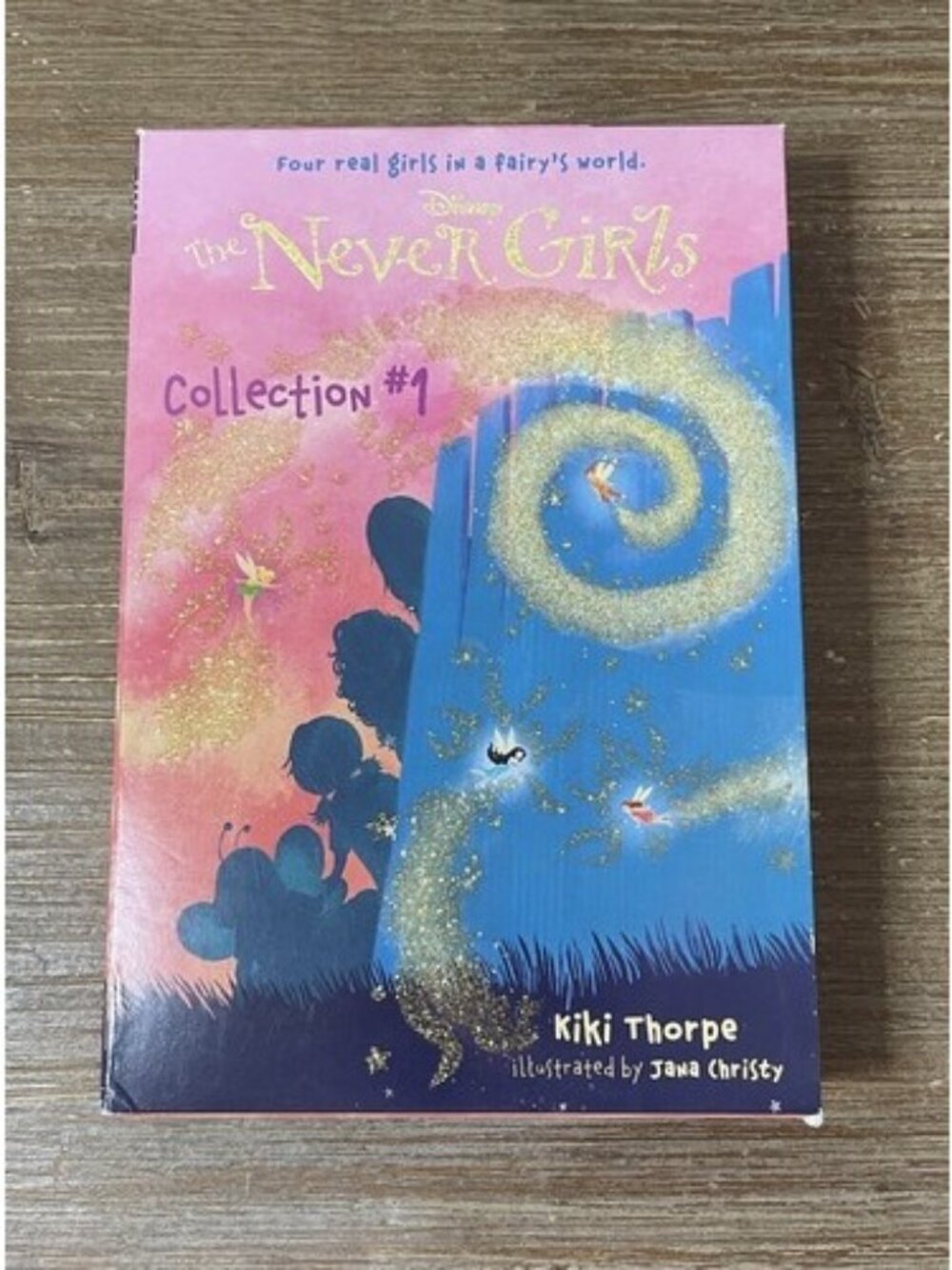 Disney Never Girls Box Set Books 1-4 Paperback Kiki Thorpe Fairies Adventure